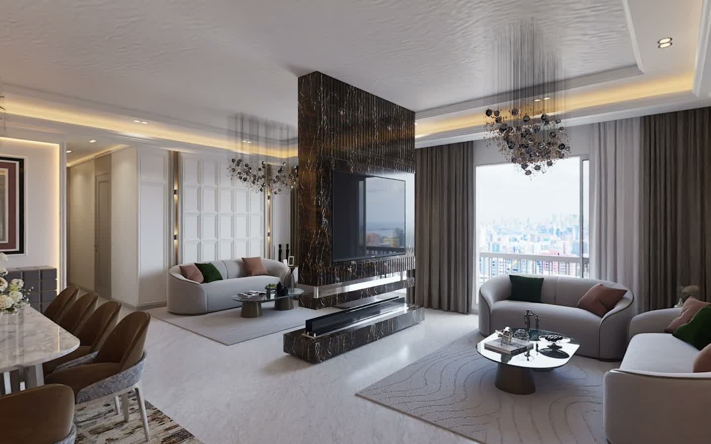 Interior panorama still preview
